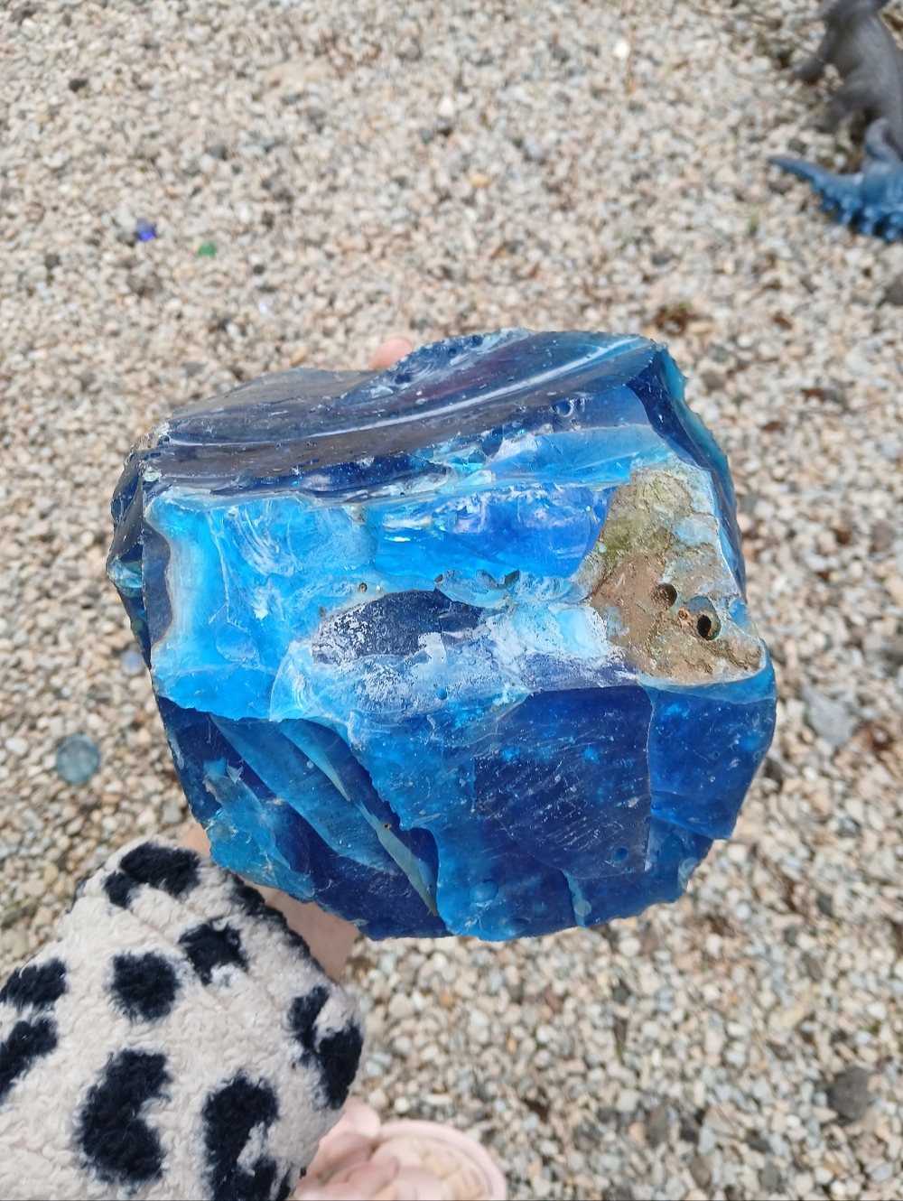 Blue Spider Web Rock